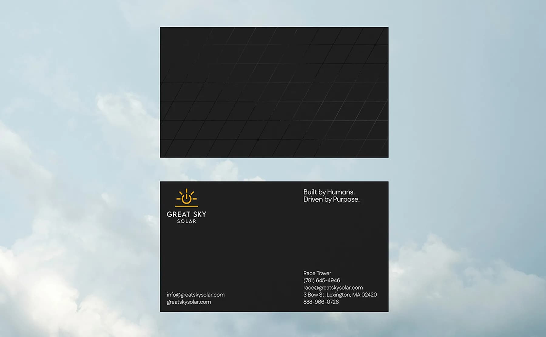 Brand business cards