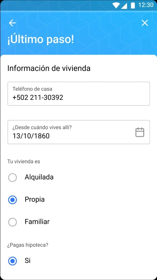 multimoney product screenshot