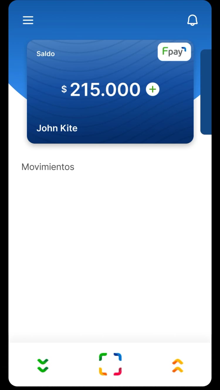 Screenshot of Tottus app