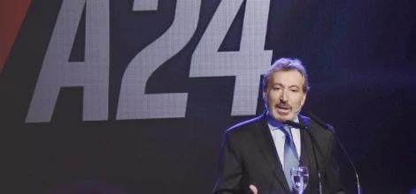 speaker giving a speech