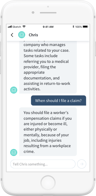This is Chris, he’s here to help